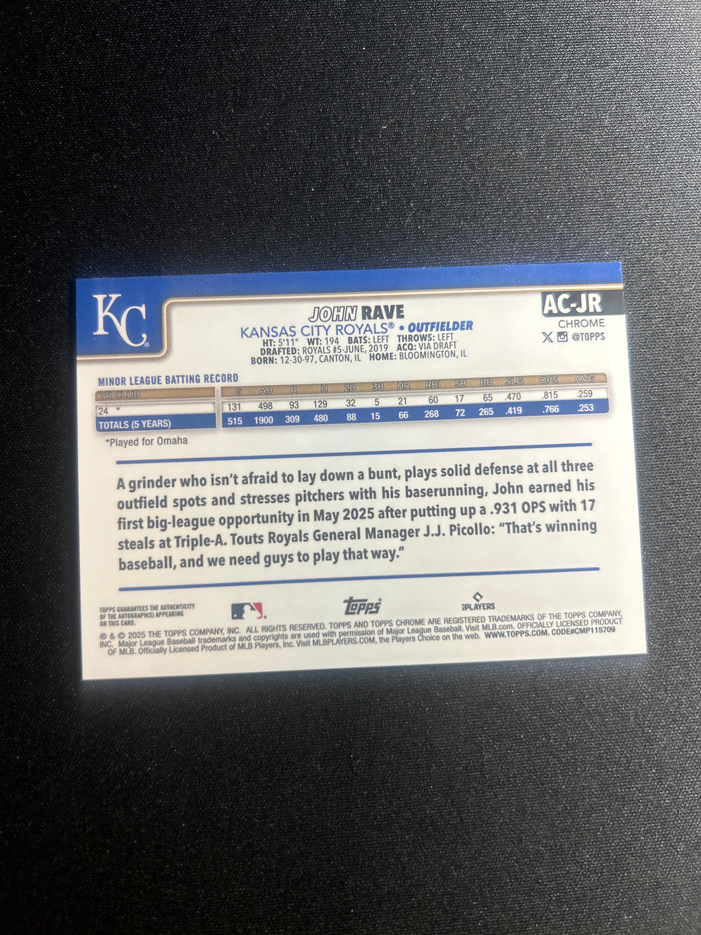 John Rave RC Auto /199