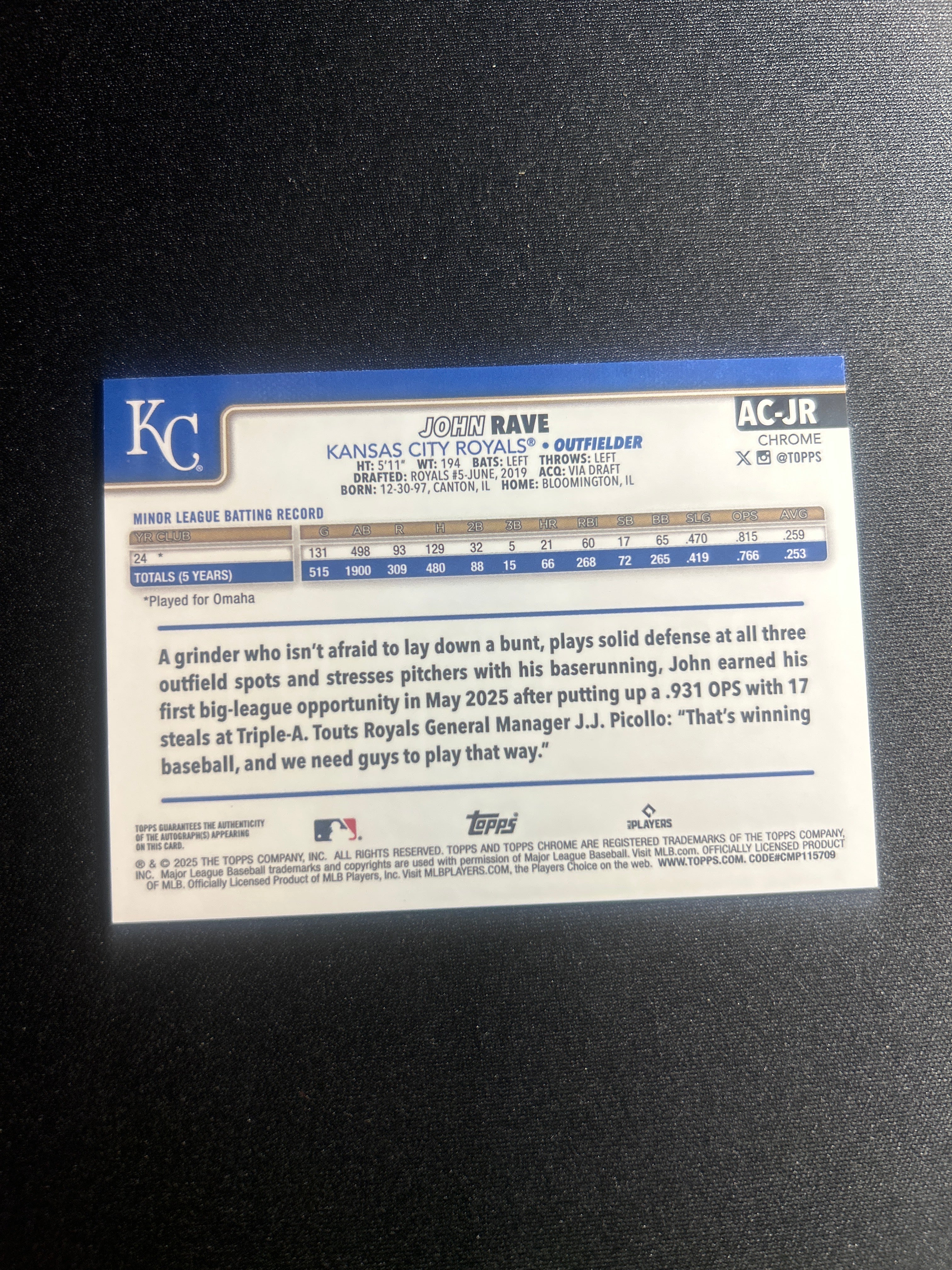 John Rave RC Auto /199