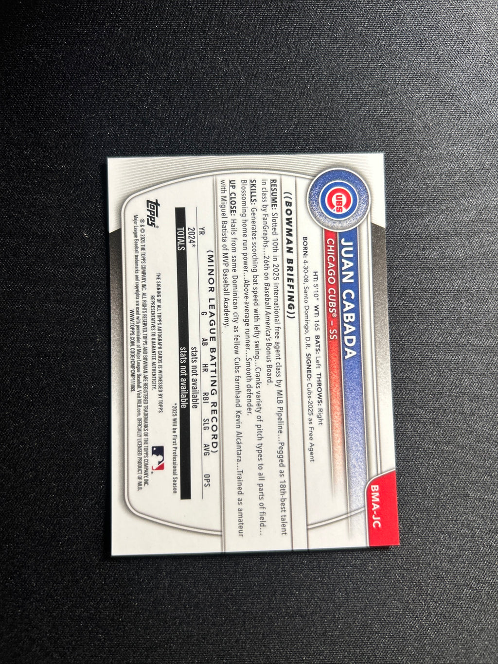 Juan Cabada Mojo Auto