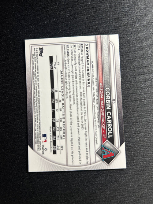 Corbin Carroll Pink Mojo /199